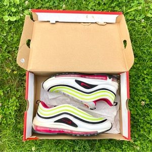 Nike Air Max 97 White Volt Green Sneakers C19871-100 8